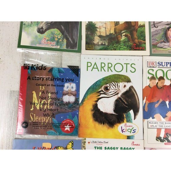 Lot of 16 Chick-fil-a Books Kids Classics DK Amazing Animals Parrots Science Vtg - Picture 5 of 14